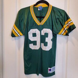 🏈 Y2K Green Bay Packers #93 Champion Youth Jersey (Brown) size 6/8